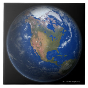 Carreau En Céramique La terre 3 de planète