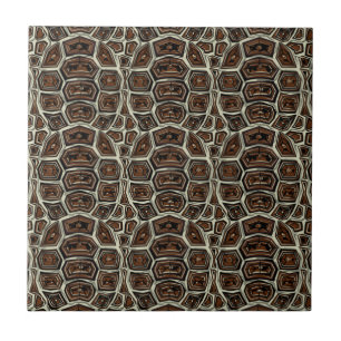 Carreau En Céramique La tortue Brown Shell modèlent