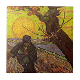 Carreau En Céramique La tour par Vincent van Gogh