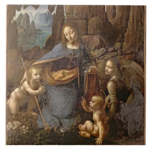 Carreau En Céramique La Vierge des roches
