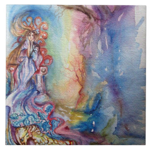 Carreau En Céramique LADY OF LAKE / Magie et mystère