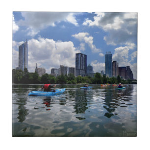 Carreau En Céramique Ladybird Lake Kayaks and Dog Park - Austin, Texas