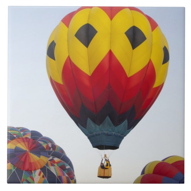 Carreau En Céramique Lancement de montgolfières (Devant)