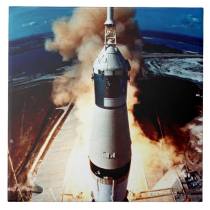 Carreau En Céramique Lancement d'un Rocket 2
