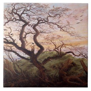Carreau En Céramique L'arbre des corneilles, 1822