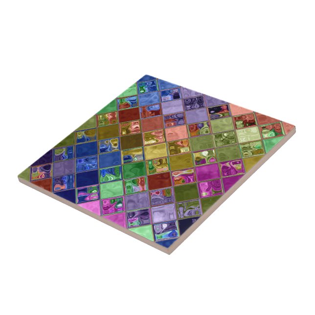 Carreau En Céramique L'art mosaïque des mosaïques de Sparkle (Côté)