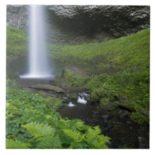 Carreau En Céramique Latourell Falls, Columbia River Gorge, Oregon,