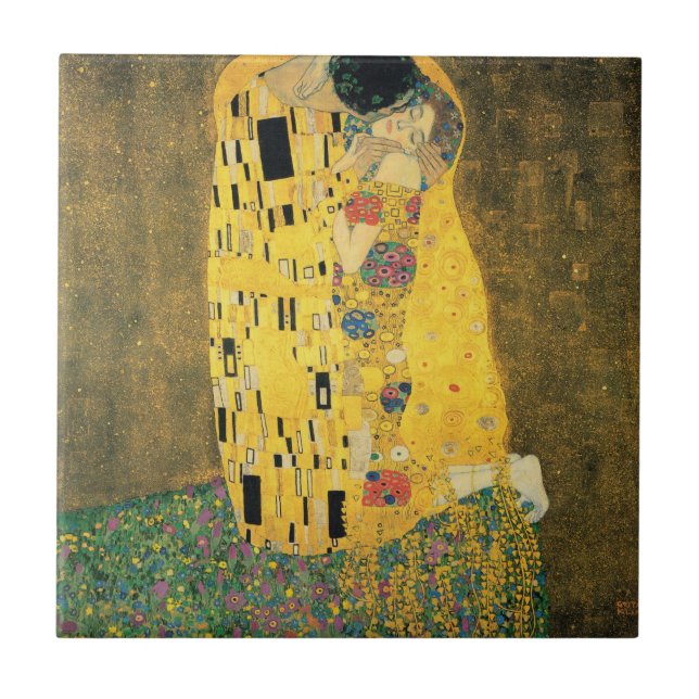 Carreau En Céramique Le baiser (Devant)