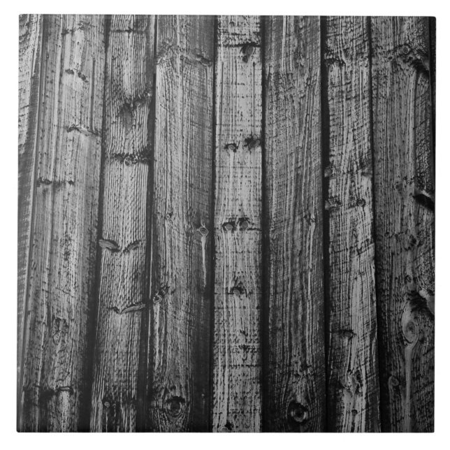 Carreau En Céramique Le bois patiné gris embarque la texture (Devant)