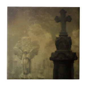 Carreau En Céramique Le brouillard gothique