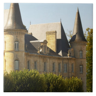 Carreau En Céramique Le Château Baron Pichon Longueville à