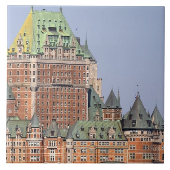 Carreau En Céramique Le château Frontenac à Québec, Canada. (Devant)