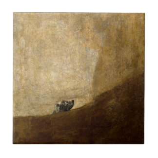 Carreau En Céramique Le chien (peintures noires) par Francisco Goya
