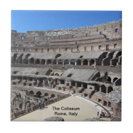 Carreau En Céramique Le Colisée - Rome, Italie