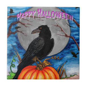 Carreau En Céramique Le Corbeau