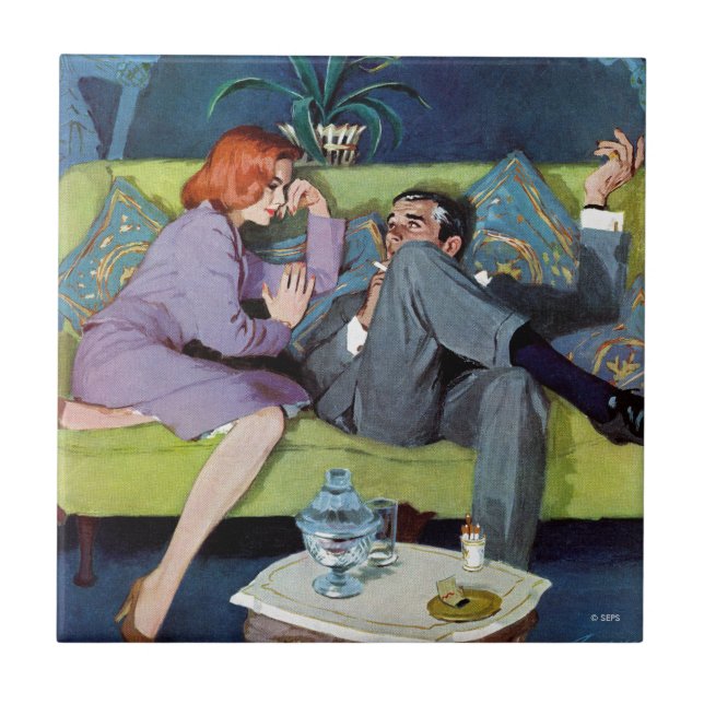 Carreau En Céramique Le Dernier raid du Mont Noir (Devant)