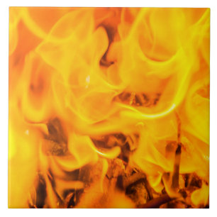 Carreau En Céramique Le feu et flammes