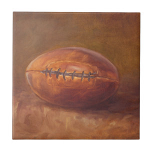 Carreau En Céramique Le football rustique des sports  