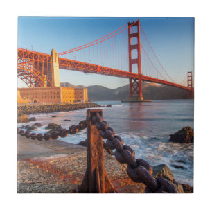 Carreau En Céramique Le Golden Gate Bridge de Fort Point