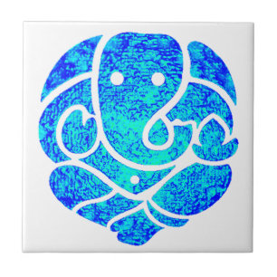 CARREAU EN CÉRAMIQUE LE GRAND GANESH