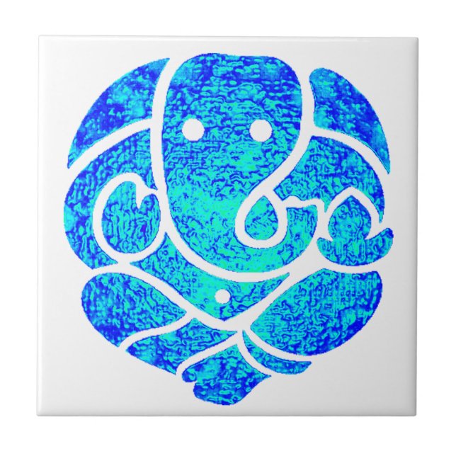 CARREAU EN CÉRAMIQUE LE GRAND GANESH (Devant)