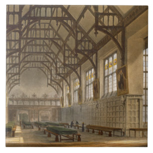 Carreau En Céramique Le Hall de l'université de trinité, Cambridge, d
