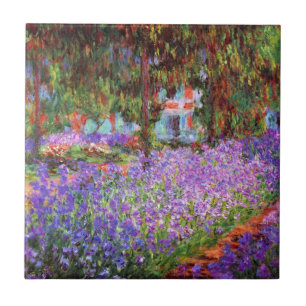 Carreau En Céramique Le jardin de l'artiste chez Giverny par Monet