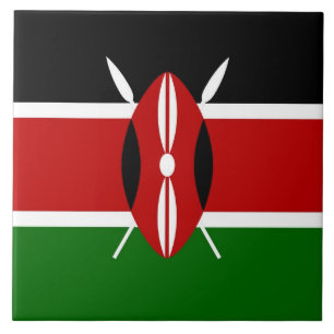 CARREAU EN CÉRAMIQUE LE KENYA