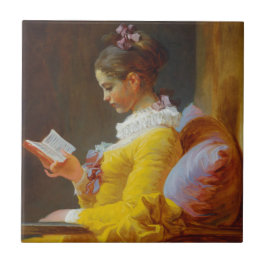 Carreau En Céramique Le lecteur de Jean-Honore Fragonard
