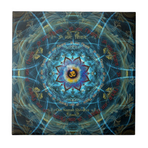 Carreau En Céramique Le "OM Namah Shivaya" - l'identité vraie vous-mê