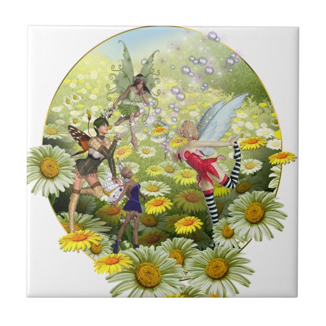 Carreau En Céramique Le printemps est arrivé (Devant)