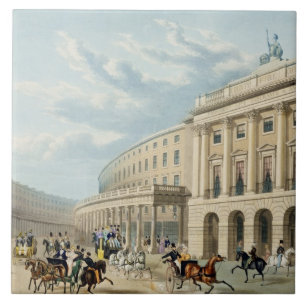Carreau En Céramique Le quart de cercle, rue de régent, de Piccadilly