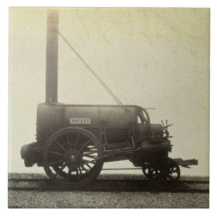 Carreau En Céramique Le "Rocket" a conçu par George Stephenson (1781-1