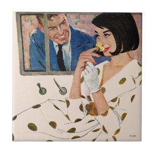 Carreau En Céramique Le rose d'or