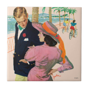 Carreau En Céramique Le Stategy de l'amour