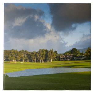 Carreau En Céramique Le terrain de golf Makai à Princeville
