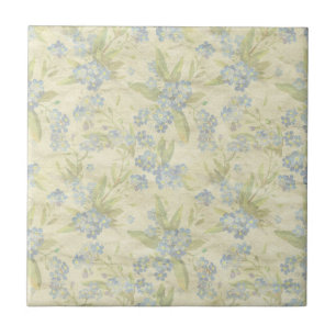 Carreau En Céramique Le textile floral vintage confortable m'oublient