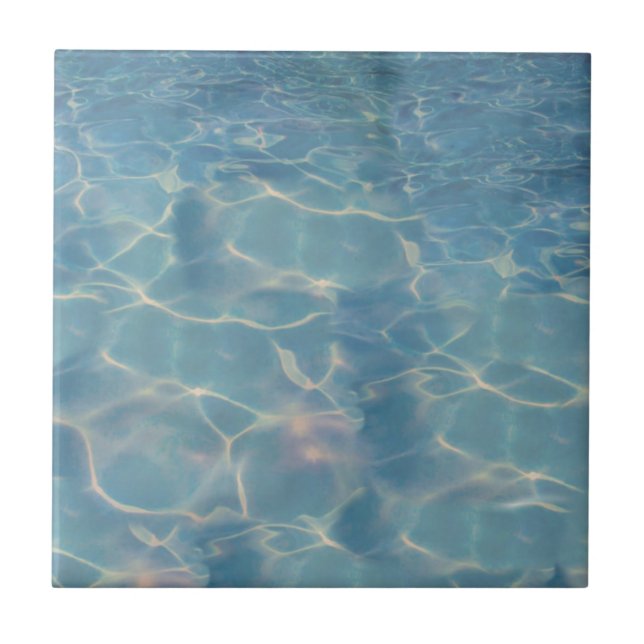 Carreau En Céramique L'eau d'océan (Devant)