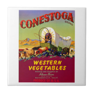 Carreau En Céramique Légumes occidentaux de Conestoga
