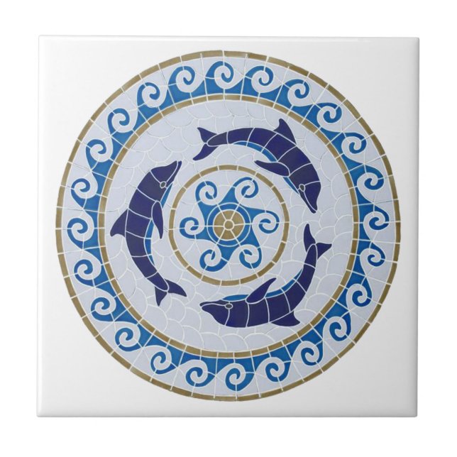 CARREAU EN CÉRAMIQUE LES ANCIENTS ONT SU (Devant)