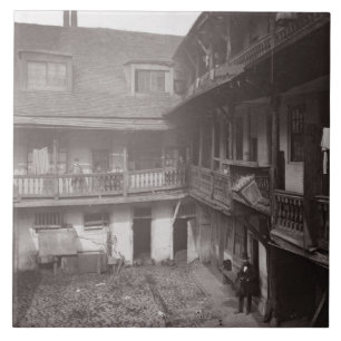 Carreau En Céramique Les bras d'Oxford en ruelle de Warwick, 1875, de