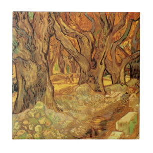 Carreau En Céramique Les Cantonnier par Vincent van Gogh