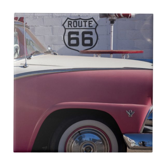 Carreau En Céramique Les Etats-Unis, Arizona, Williams. Droite. 66 (Devant)