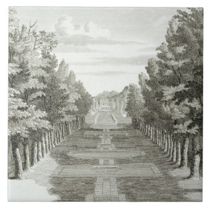 Carreau En Céramique Les jardins chez Tshehar-Bagh, Isphahan, from