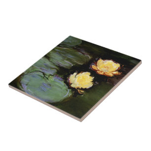 Carreau En Céramique Les nénuphars : 1897-1898 par Monet