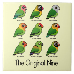 Carreau En Céramique Les neuf originaux