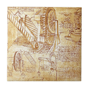 Carreau En Céramique Les notes de da Vinci