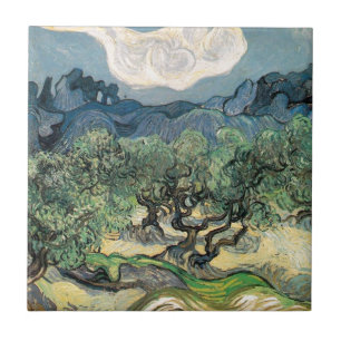 Carreau En Céramique Les oliviers, Vincent van Gogh
