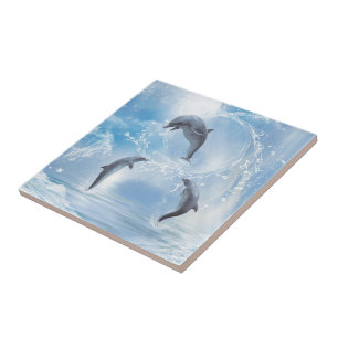 Carreau En Céramique Les Rêves Des Dauphins