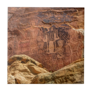 Carreau En Céramique Les trois Rois Petroglyph - ranch de Mcconkie -